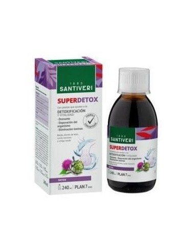 Superdetox Jarabe 240Ml. de Santiveri