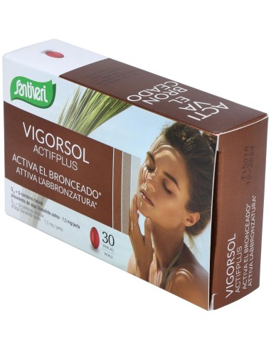 Vigor Sol Actif Plus 30Perlas de Santiveri