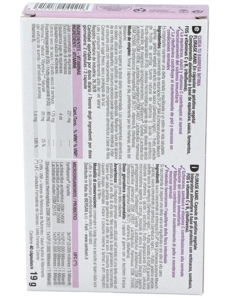 Florase Kand 40Cap. de Santiveri