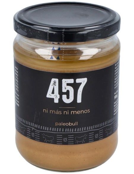 457 Crema De Cacahuete 500Gr. de Paleobull