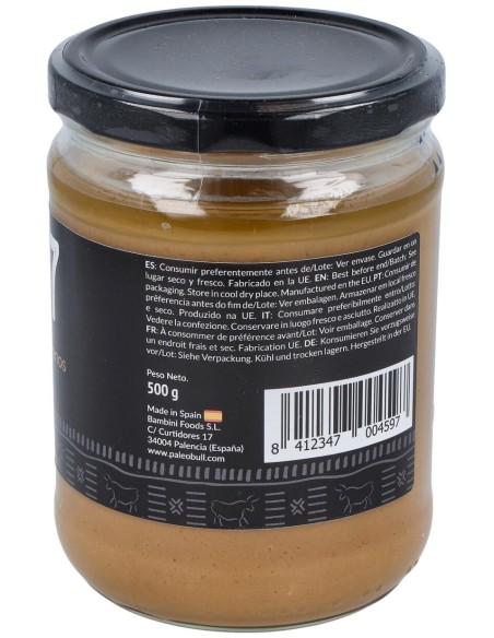457 Crema De Cacahuete 500Gr. de Paleobull