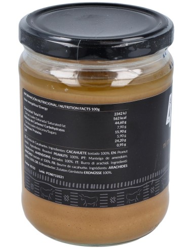 457 Crema De Cacahuete 500Gr. de Paleobull