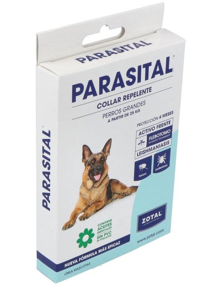 Parasital Collar Antiparasitario Perros Grandes de Zotal Vet