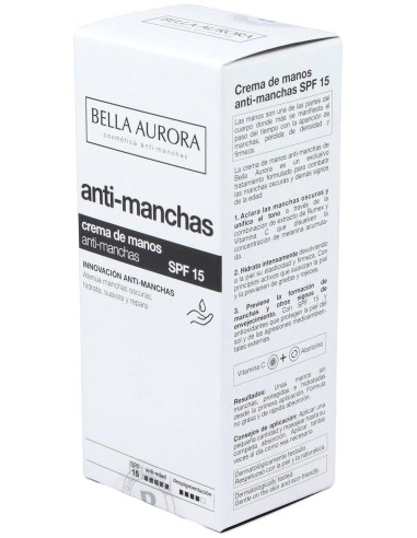 Crema De Manos Tratamiento Antimanchas 75Ml. de Bella Aurora