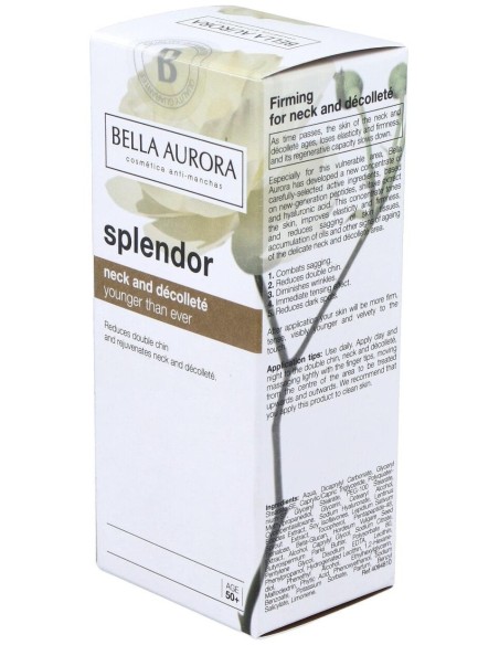 Splendor Reafirmante Cuello Y Escote 50Ml. de Bella Aurora
