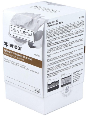 Splendor 10 Noche Crema 50Ml. de Bella Aurora