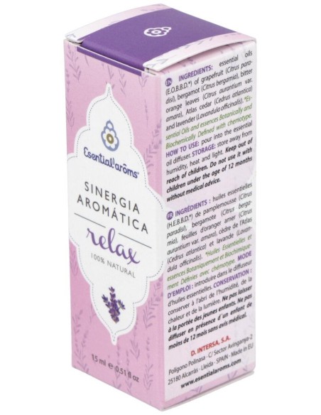 Relax Sinergia Aromatica 15Ml. de Esential Aroms