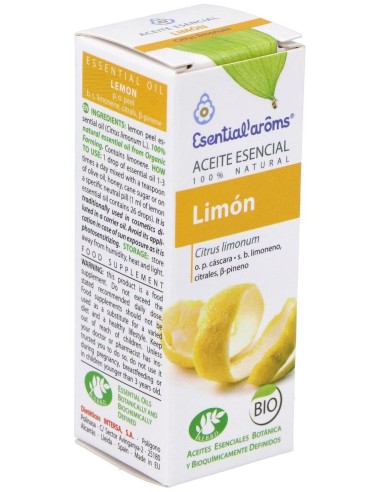 Limon Aceite Esencial Bio 10Ml. de Esential Aroms