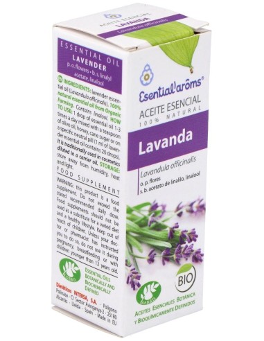 Lavanda Aceite Esencial 10Ml. Bio de Esential Aroms