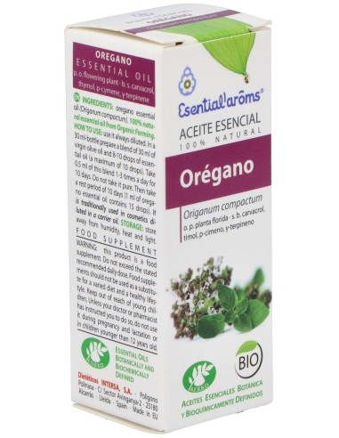 Oregano Aceite Esencial Bio 10Ml. de Esential Aroms