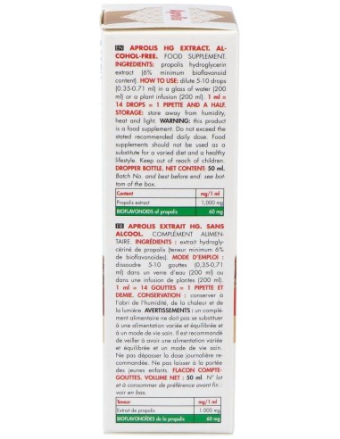 Aprolis Extracto Hg 50Ml. de Aprolis