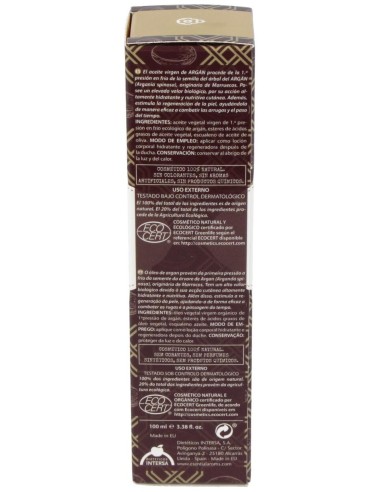 Aceite Seco Argán Bio 100 Ml de Esential Aroms