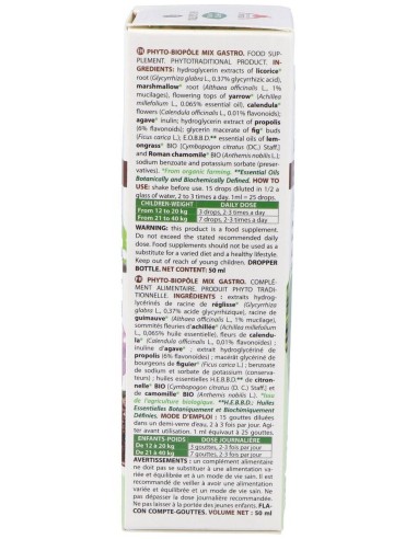 Phytobiopole Mix 15 Gastro 50Ml de Intersa