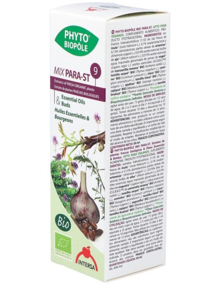 Phytobiopole Mix 9 Para-St 50Ml Bio de Intersa