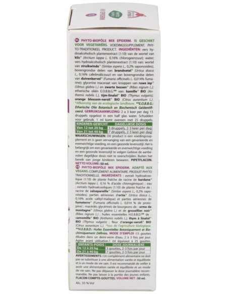 Phytobiopole Mix 10 Epiderm 50Ml  de Intersa