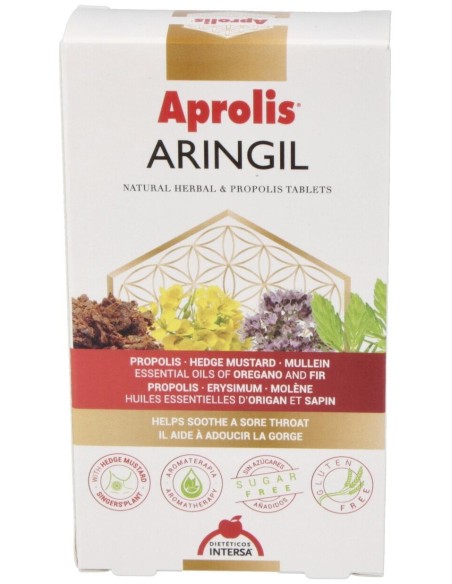 Aringil (Faringil) (Faringitis,Afonia,Tos) 30Comp. de Intersa