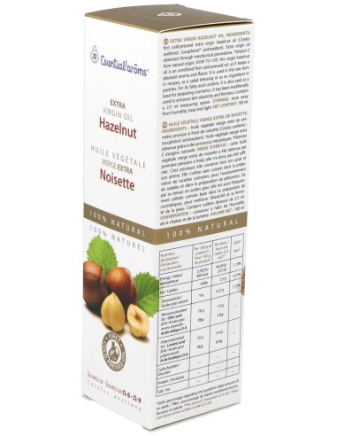 Avellana Aceite Vegetal Virgen 100Ml. de Esential Aroms