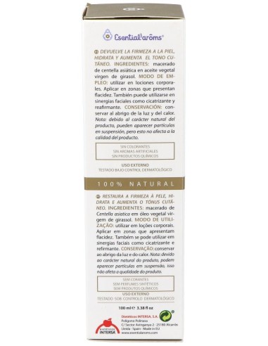 Centella Asiatica Extracto Lipidico 100Ml. de Esential Aroms