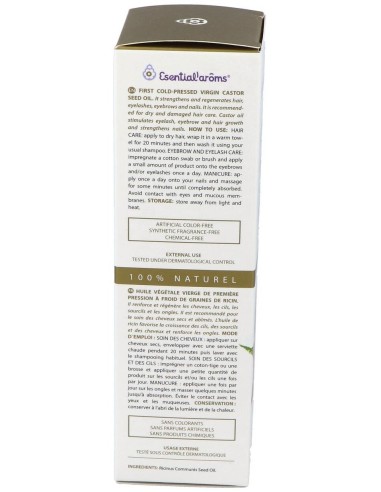 Ricino (Castor) Aceite Vegetal 100Ml. de Esential Aroms