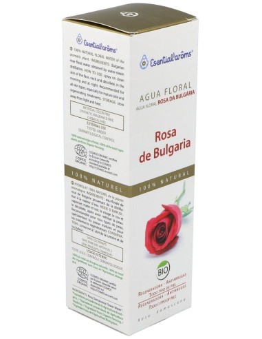 Agua Floral Rosa De Bulgaria 100Ml. Ecocert de Esential Aroms