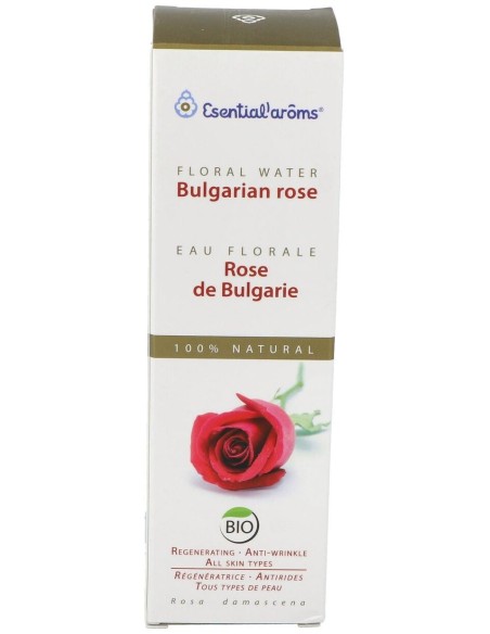 Agua Floral Rosa De Bulgaria 100Ml. Ecocert de Esential Aroms