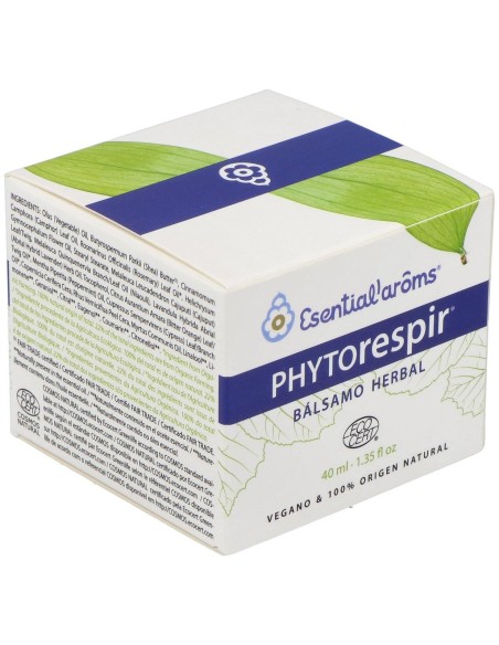 Phytorespir  Balsamo Herbal (Respir Balm) 40Ml. de Esential Aroms