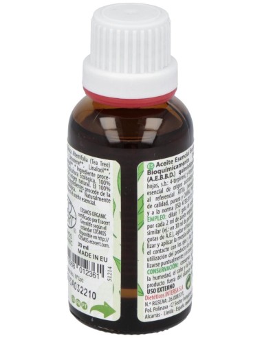 Arbol Del Te Aceite Esencial 30Ml. Bio de Esential Aroms