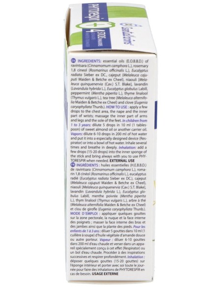 Phytorespir 30 Ml + 4 Sticks Inhaladores de Esential Aroms