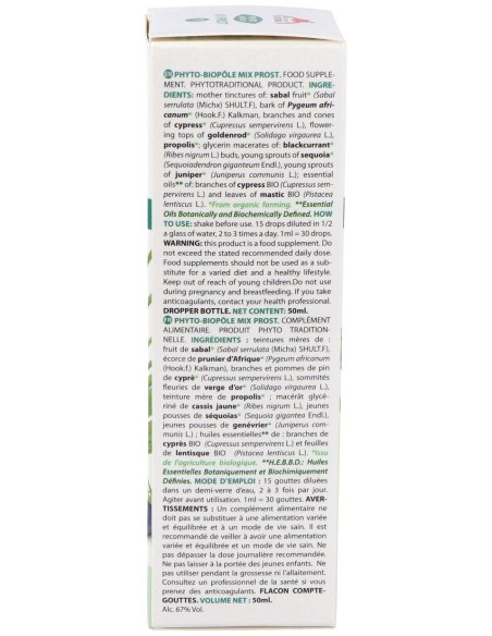 Phyto-Bipole Mix-Prost (Prostata) 50Ml. de Phytobiopole