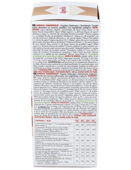 Aprolis Yemoprolis Gold Syrup 180 Ml de Intersa