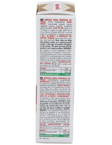 Aprolis Propolis Extracto Gotas 30Ml de Aprolis