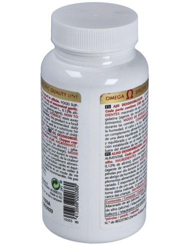 Ajo Desodorizado 100Perlas de Intersa