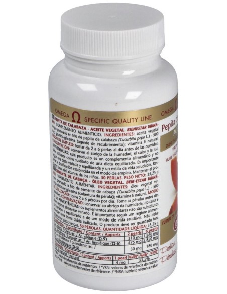 Aceite De Pepita De Calabaza 50Perlas de Intersa