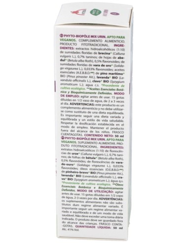 Phytobiopole Mix 4 Urin 50 Ml Bio de Intersa