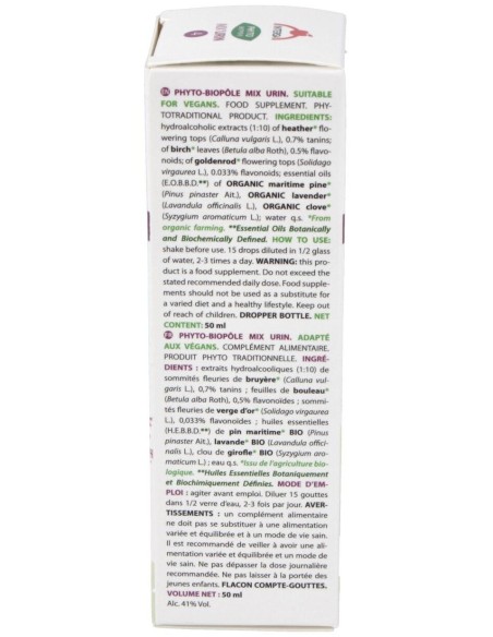 Phytobiopole Mix 4 Urin 50 Ml Bio de Intersa