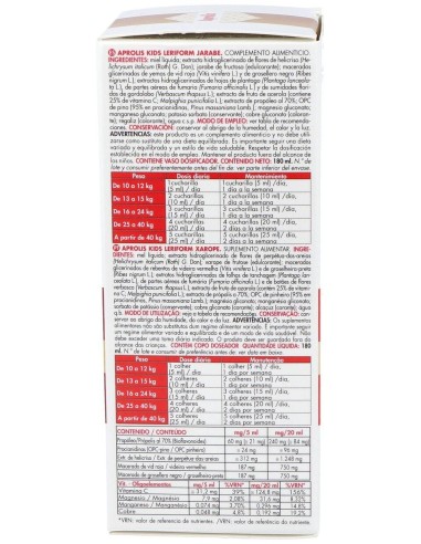 Alergi-Form (Aprolis Leriform) Kids Jarabe 180Ml. de Aprolis