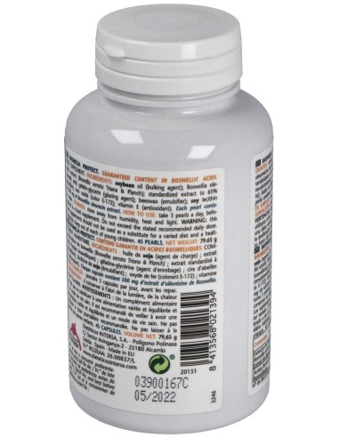 Boswelia Protect 500 Mg 45 Perlas de Intersa