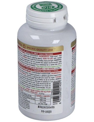 Perlas Argan 80 Perlas de Esential Aroms