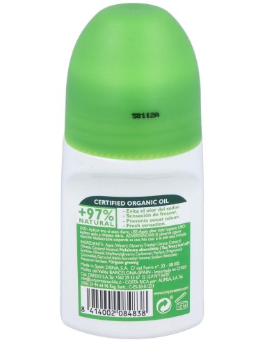 Desodorante Roll-On Arbol Del Te 75Ml. de Corpore Sano