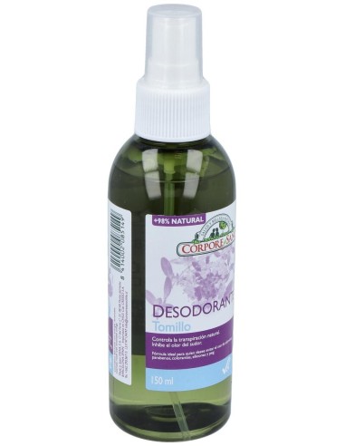 Desodorante Tomillo-Salvia 150Ml. de Corpore Sano