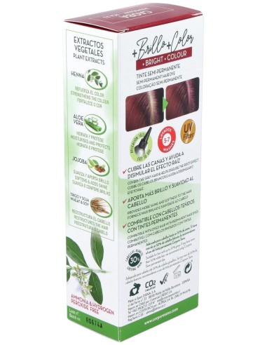 Crema Colorante Henna Caoba 80Ml. de Corpore Sano