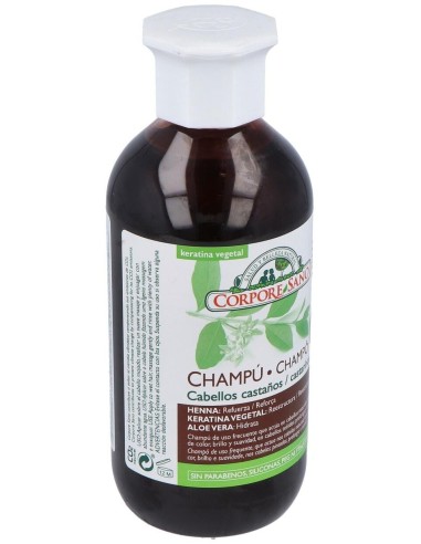 Champu Henna Castaño 300Ml. de Corpore Sano