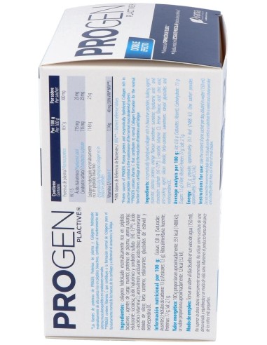 Progen Plactive 30Sbrs. de Pharmadiet