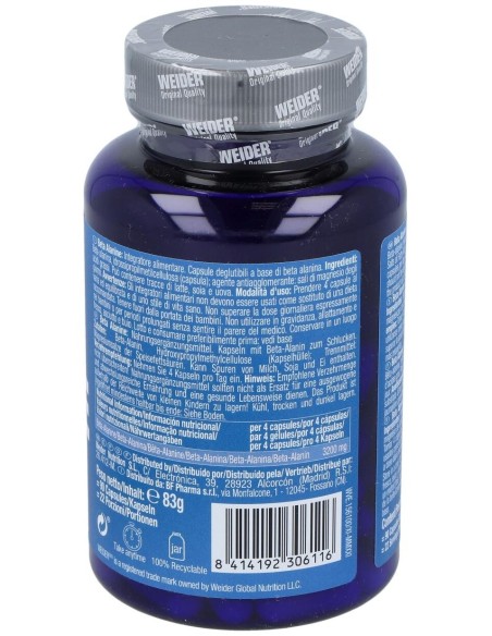 Victory Endurance Beta Alanine 90Cap. de Victory Endurance