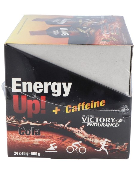 Victory Endurance Energy Up Gel +Cafeina Cola 24Ud de Weider