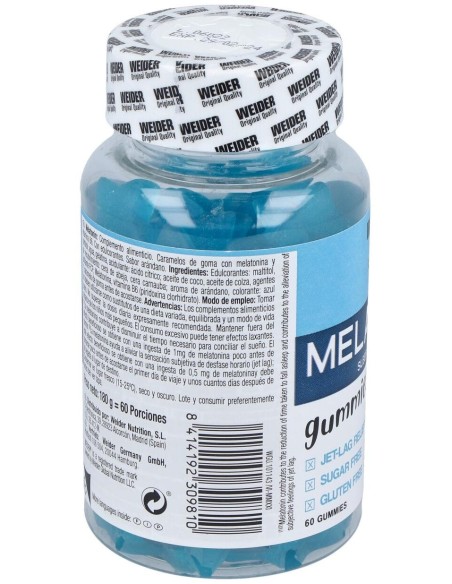 Weider Gummy Melatonina 60Gummies de Weider