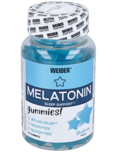 Weider Gummy Melatonina 60Gummies de Weider