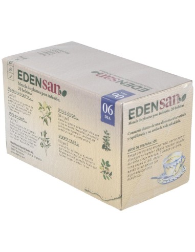 Edensan  Glucosa 06  Envase 20 Filtros(20 Infusiones) de Edensan®