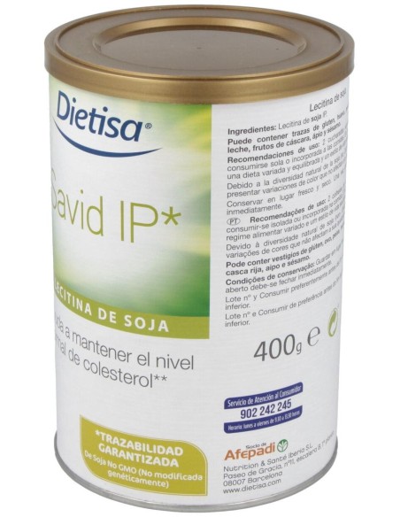 Lecitina De Soja 400 Gr  Envase 400 G(0) de Dielisa®