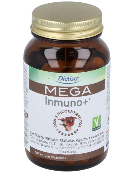 Mega Inmuno +  Envase 60 Cápsulas(30 Días) de Dielisa®